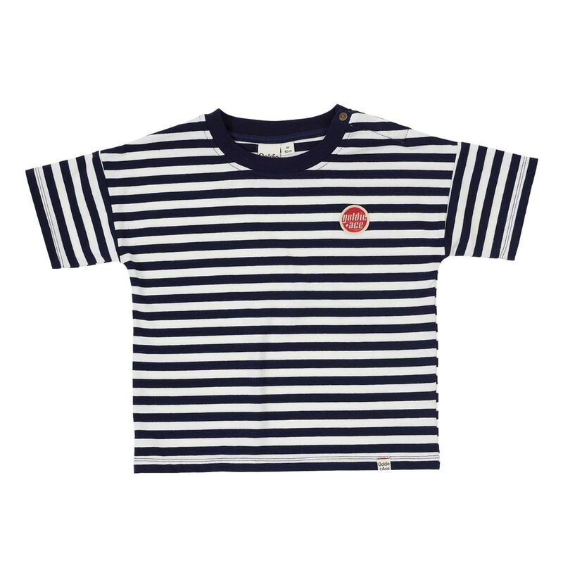 Goldie + Ace Essential Stripe Logo T-Shirt 3-5Y image number 0